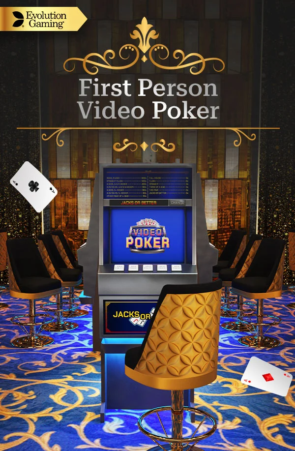 First Person Video Poker Slot